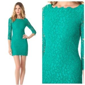 Green Zarita DVF Dress